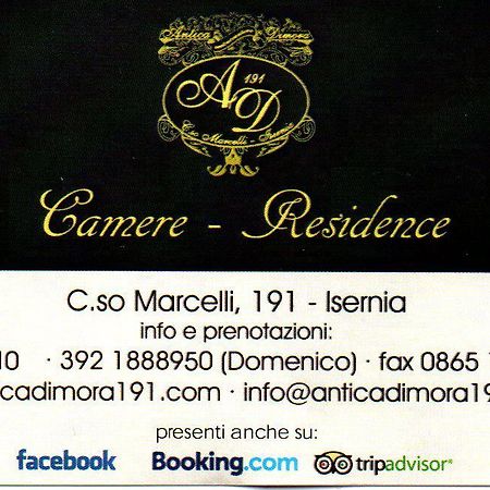 Hotel Antica Dimora 191 Isernia Exteriér fotografie