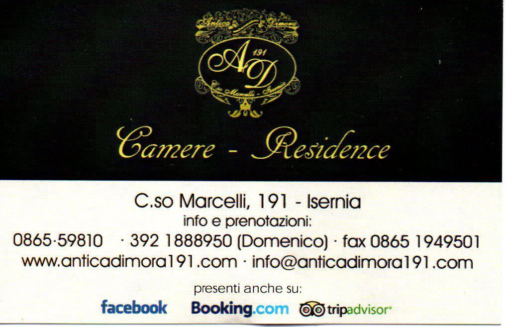 Hotel Antica Dimora 191 Isernia Exteriér fotografie